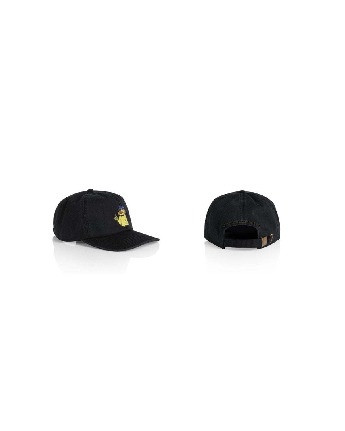 Czapka The National Skateboard Co. TOMMY 6 PANEL BLACK