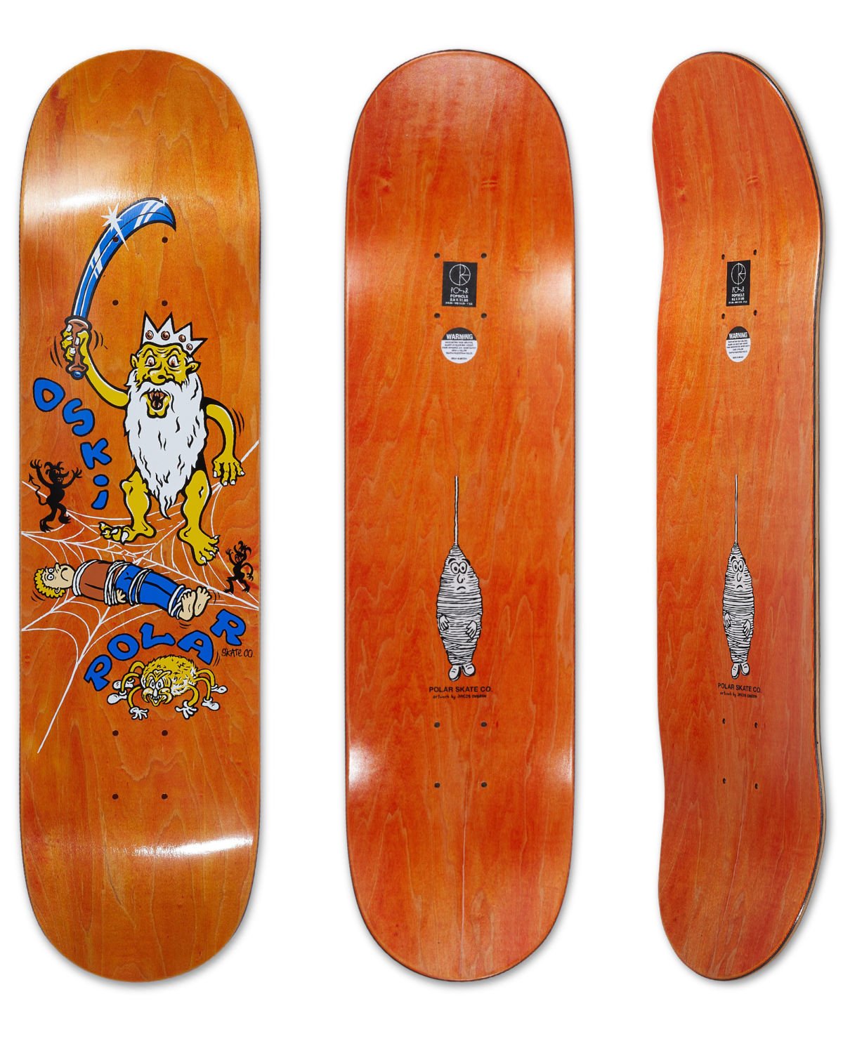 DECK POLAR OSKAR ROZEBNERG SPIDER KING