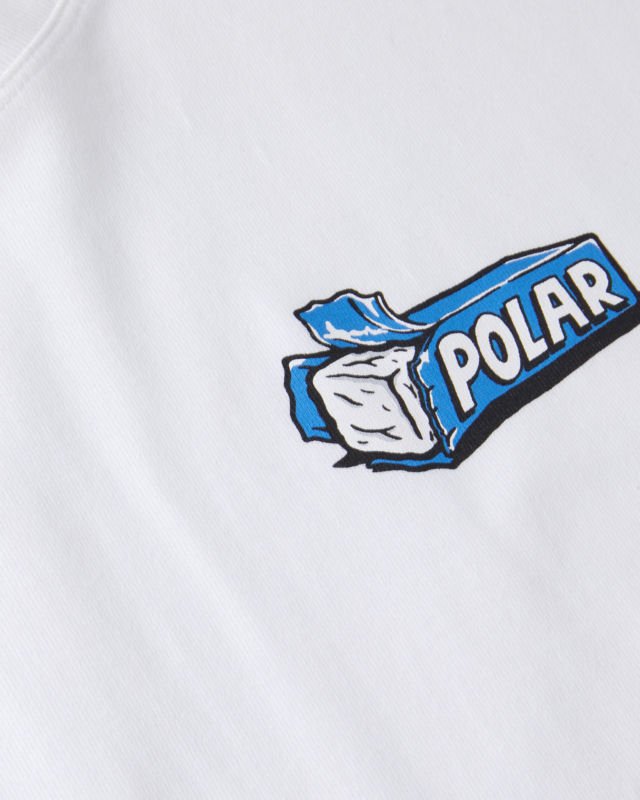 Polar Skate Co SU22 Bubblegum Tee White