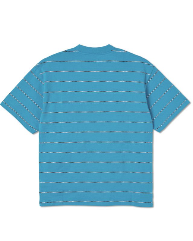 Polar Skate Co SU22 Checkered Surf Tee Turquoise