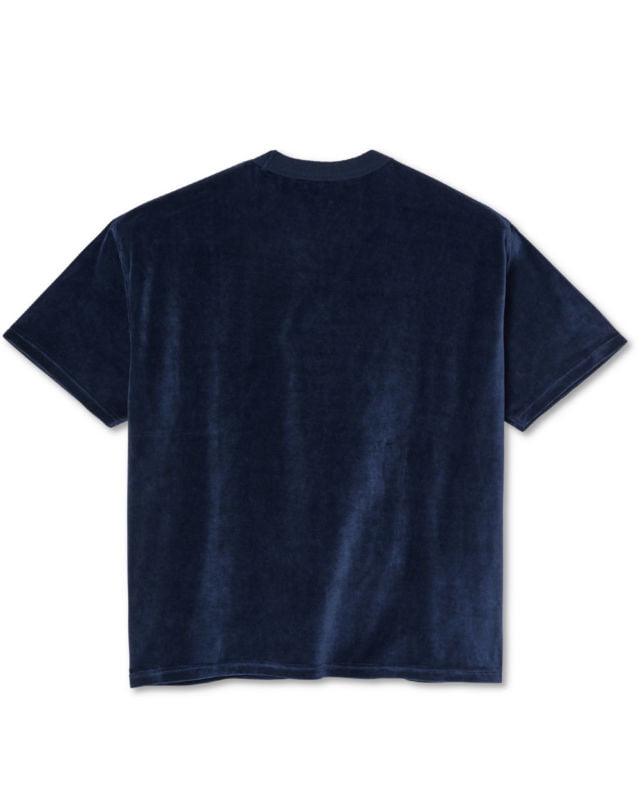 Polar Velour Surf Tee - Navy