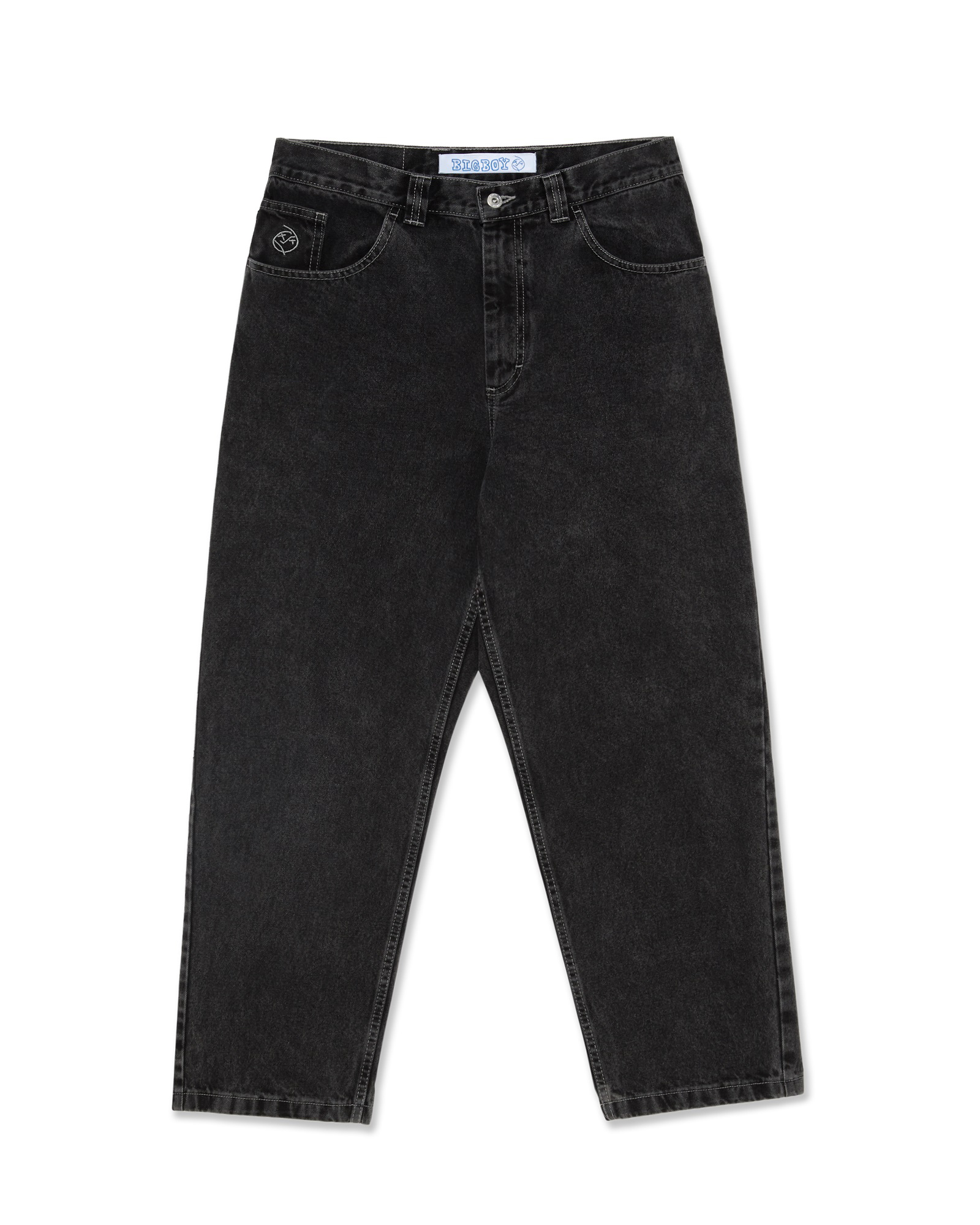 Spodnie Polar Big Boy Jeans - Silver Black - Neighbourhood Skateshop