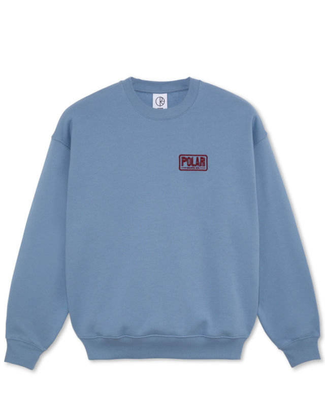 Bluza Polar Dave Crewneck Earthquake - Oxford Blue