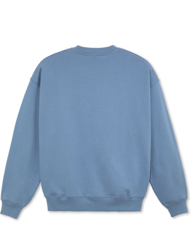 Bluza Polar Dave Crewneck Earthquake - Oxford Blue - obrazek 2