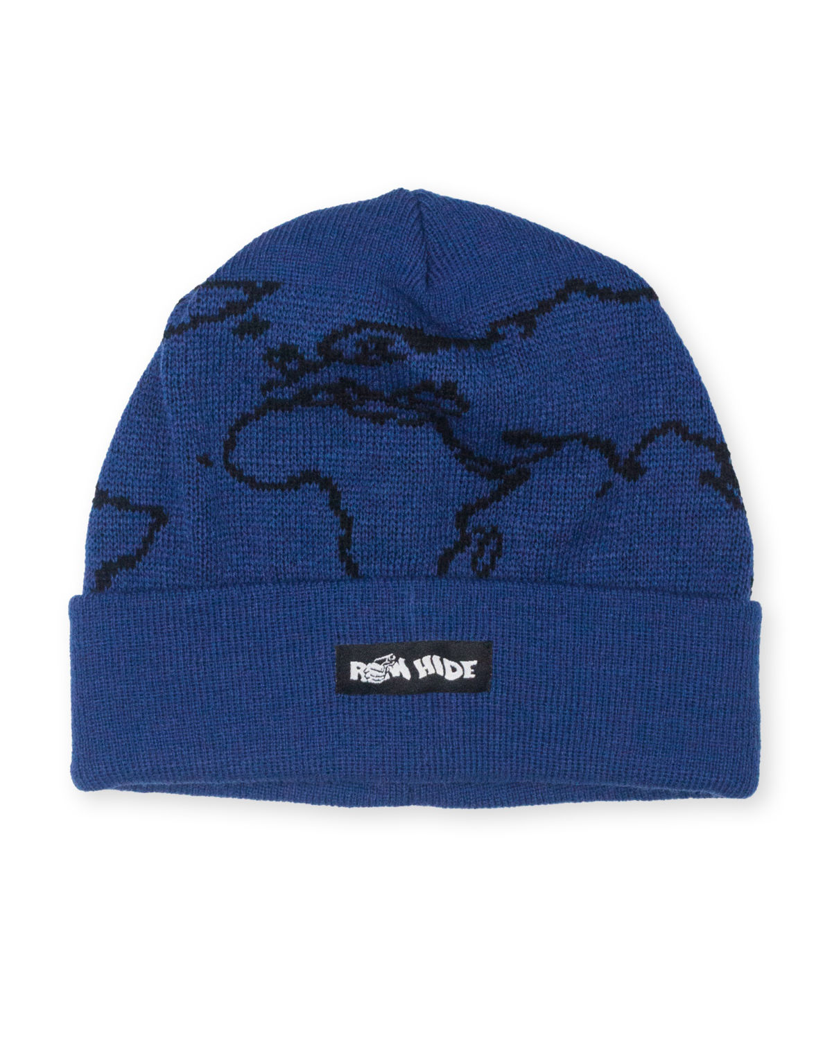 Czapka Raw Hide Worldwide Beanie - Blue