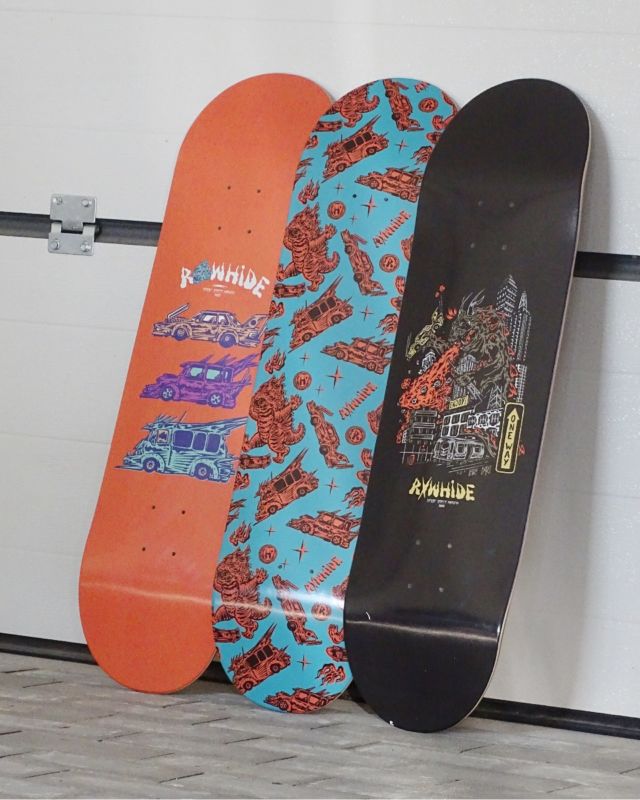 Deck Raw Hide X Swanski -  Shinning Skateboard - obrazek 2
